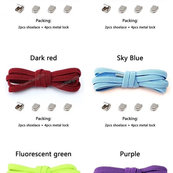 Lazy Laces, No Tie Shoe Laces, Perfect for Disabled and Children. - Picture 9 of 12